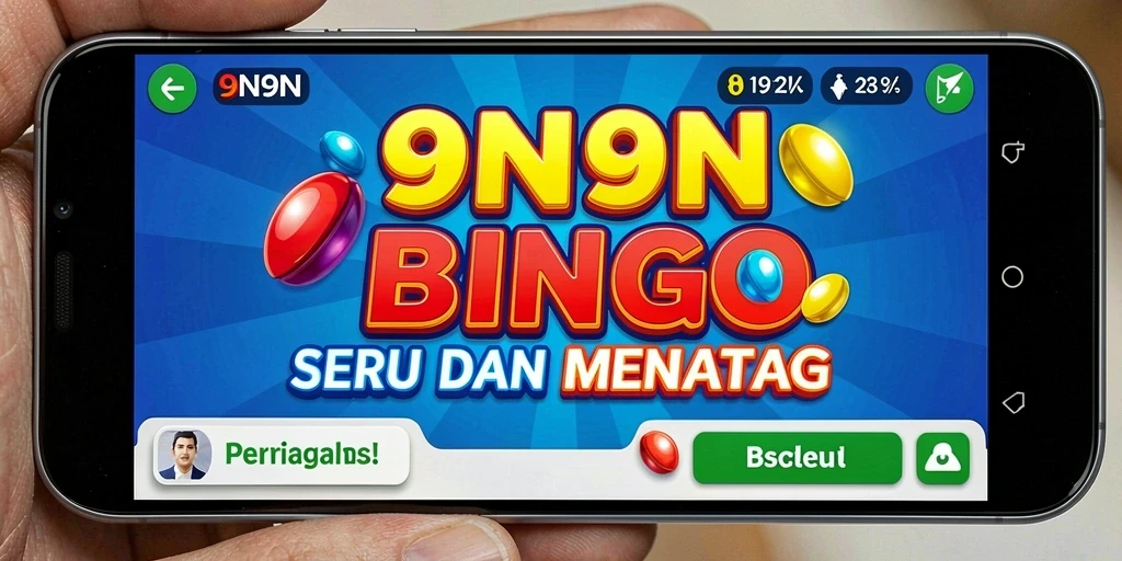Tampilan permainan Bingo yang menarik di 9N9N.