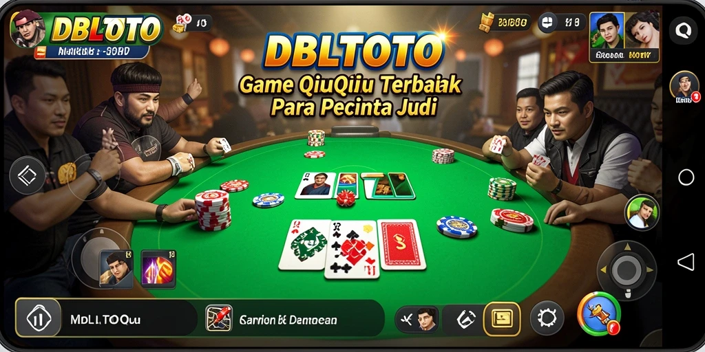 Tampilan gameplay QiuQiu yang menarik dan interaktif.
