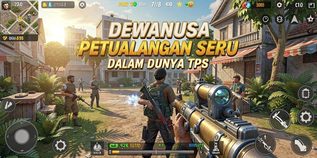 Gameplay menarik DEWANUSA dengan aksi menegangkan.