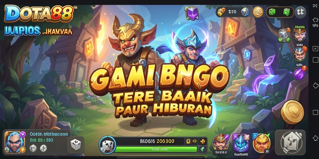 Tangkapan layar gameplay DOTA88 menampilkan keseruan bermain Bingo.