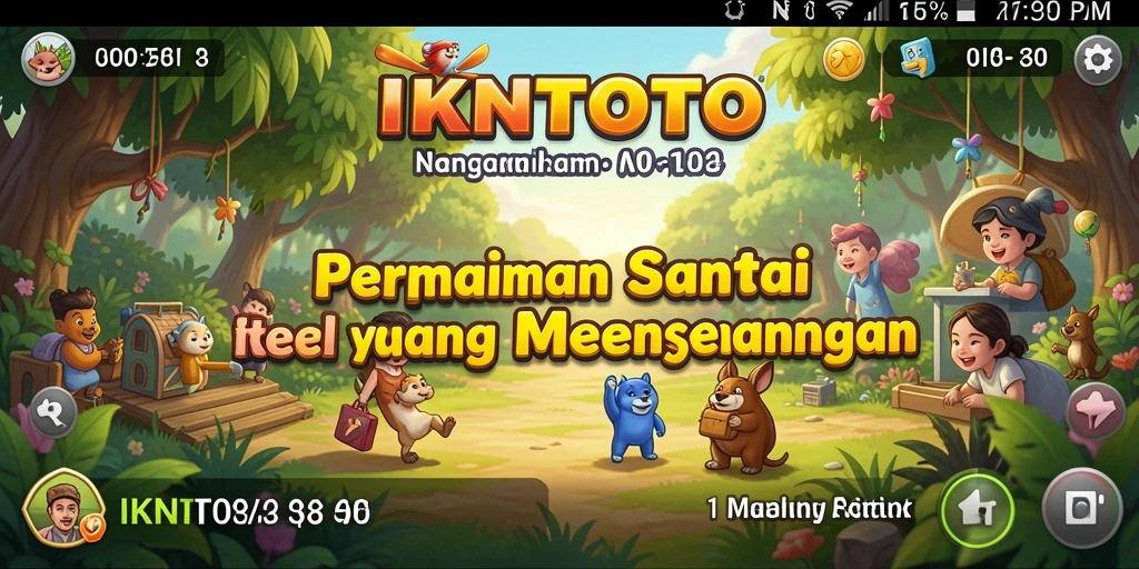 Tangkapan layar <strong>IKNTOTO</strong> menampilkan momen seru gameplay yang penuh warna.