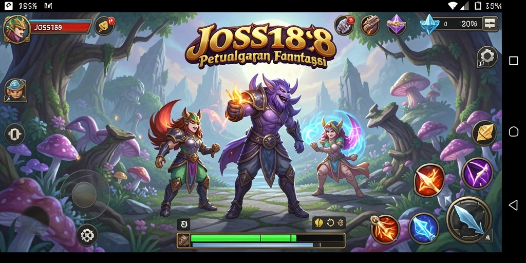 Tampilan gameplay seru dan menegangkan dari JOSS188.
