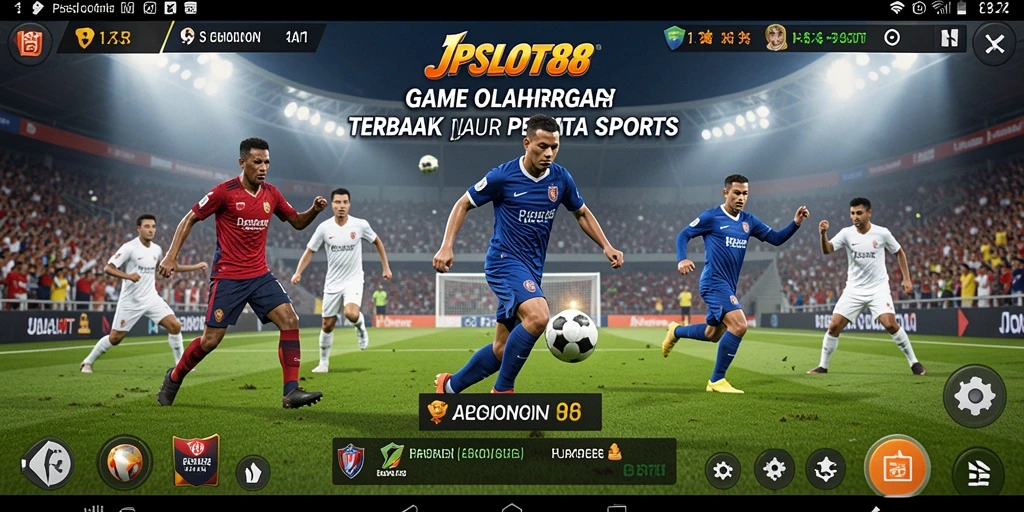 Tampilan menarik dari gameplay JPSLOT88 yang penuh aksi olahraga.