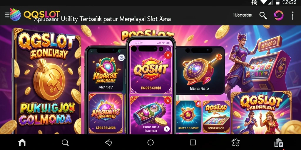 Tampilan antar muka QQSLOT yang modern dan user-friendly.