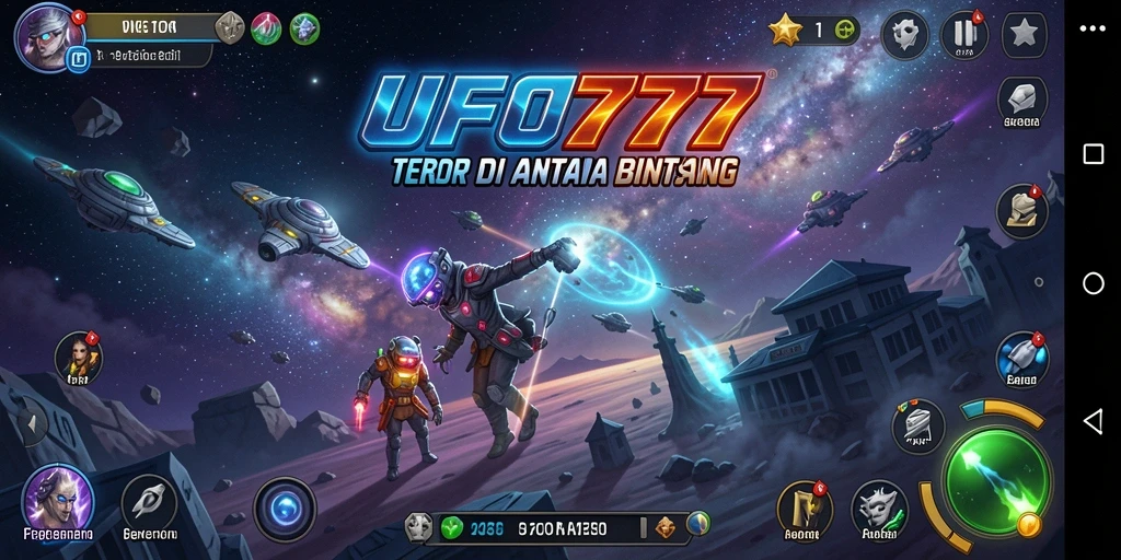 Menampilkan pemain beradaptasi dengan situasi menakutkan dalam <strong>UFO777</strong>.
