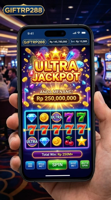 Tampilan antarmuka giftrp288 yang intuitif dan menarik.